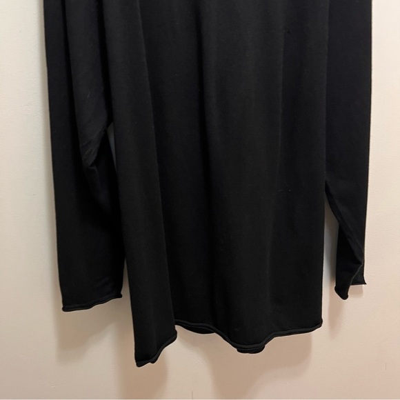 Cyrus Black Long Sleeve Scoop Neck Knit Sweater Size 2x - Picture 4 of 12
